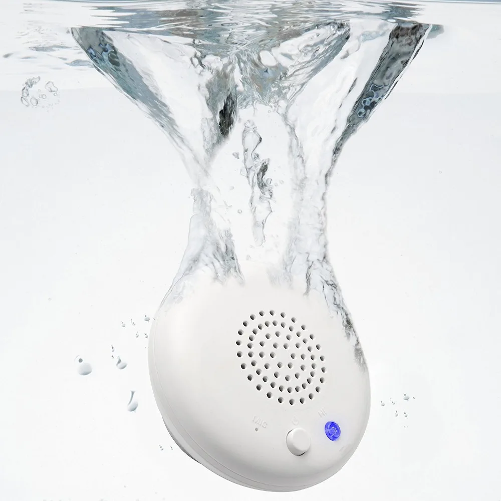 Bluetooth беспроводной динамик душевая головка с хромированной поверхностью |