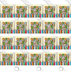 printed ribbon 2 Пользовательские обратно в школу grosgrain печатные ленточная печать эластичная лента DIY heabands Свадебные украшения Швейные ленты 50 ярдов - Цвет: printed ribbon 2