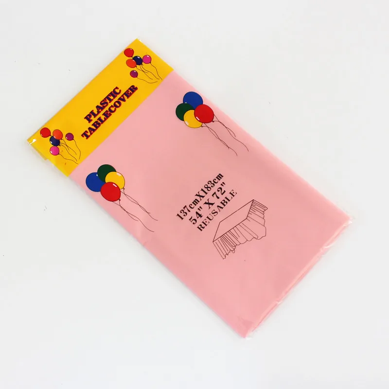 Однотонная одноразовая скатерть предметы домашнего обихода для свадебвечерние