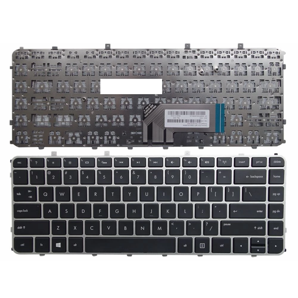 

US Silver New English laptop keyboard FOR HP FOR envy4 1004TX 1004 1008 1040 1128 1000 1247 1005TX 1005 1220 1218 1024 1006