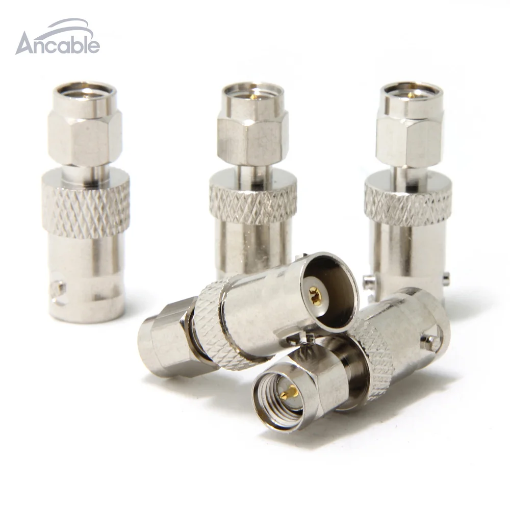 

Ancable SMA Male to BNC Female RF/Coaxial Connector Antenna Adapter 5-Pack
