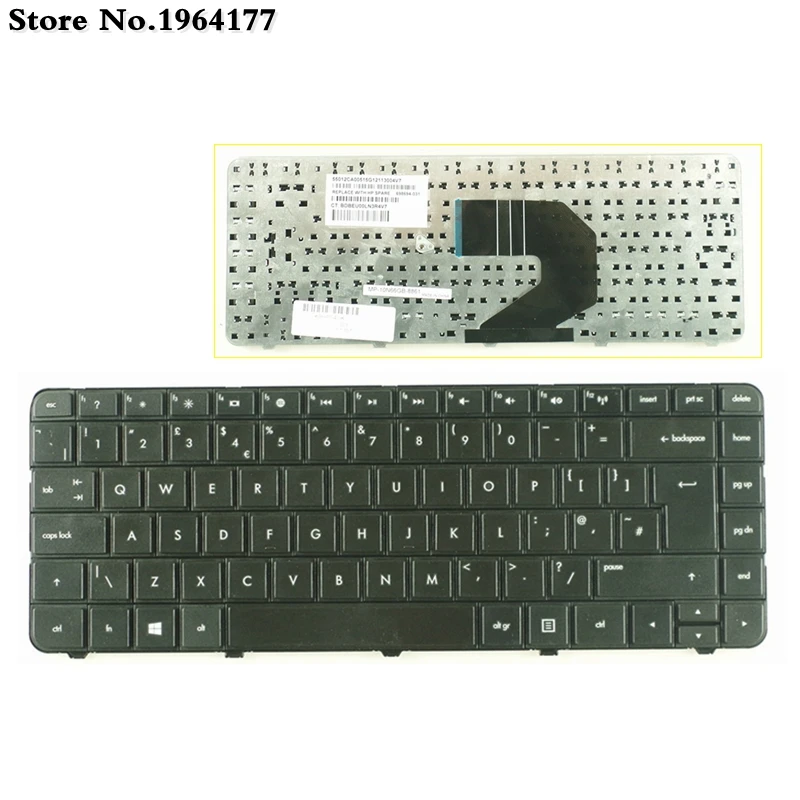 Новая клавиатура для ноутбука HP Pavilion G4 G43 1000 G6 G6S G6T G6X Q43 CQ43 100 CQ57 G57 UK|Клавиатуры