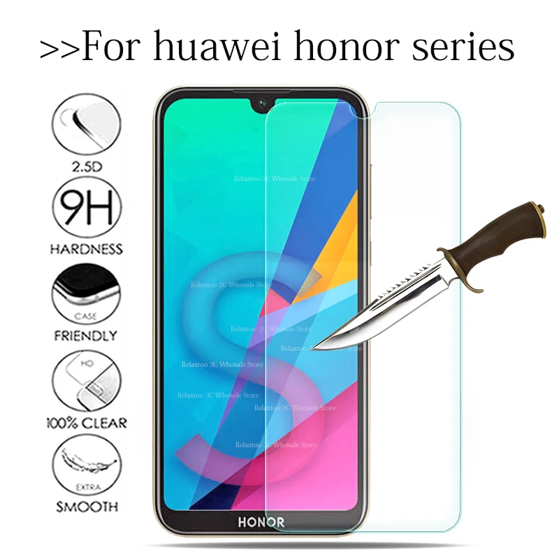 На honor 8 s Закаленное стекло для huawei 10 lite 9 световая Защитная пленка экрана huawey x 10i