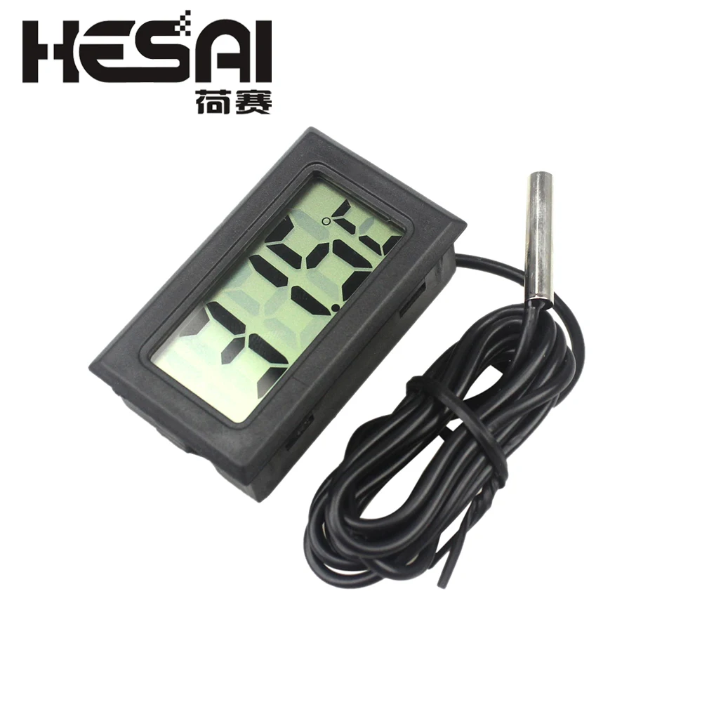 Мини ЖК-цифровой термометр гигрометр холодильник тестер морозильника датчик измерителя температуры и влажности