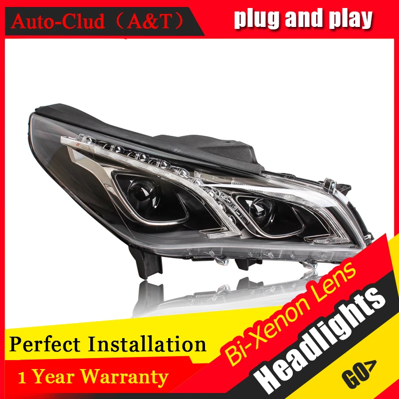 

2Pcs LED Headlights For Hyundai Sonata 9 2015-2017 led car lights Angel eyes xenon HID KIT Fog lights LED Daytime Running Lights