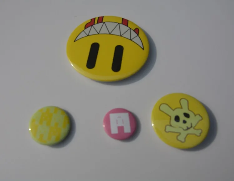 Игровой DMMD драматическое убийство Noiz Значки для косплея one набор с четырьмя