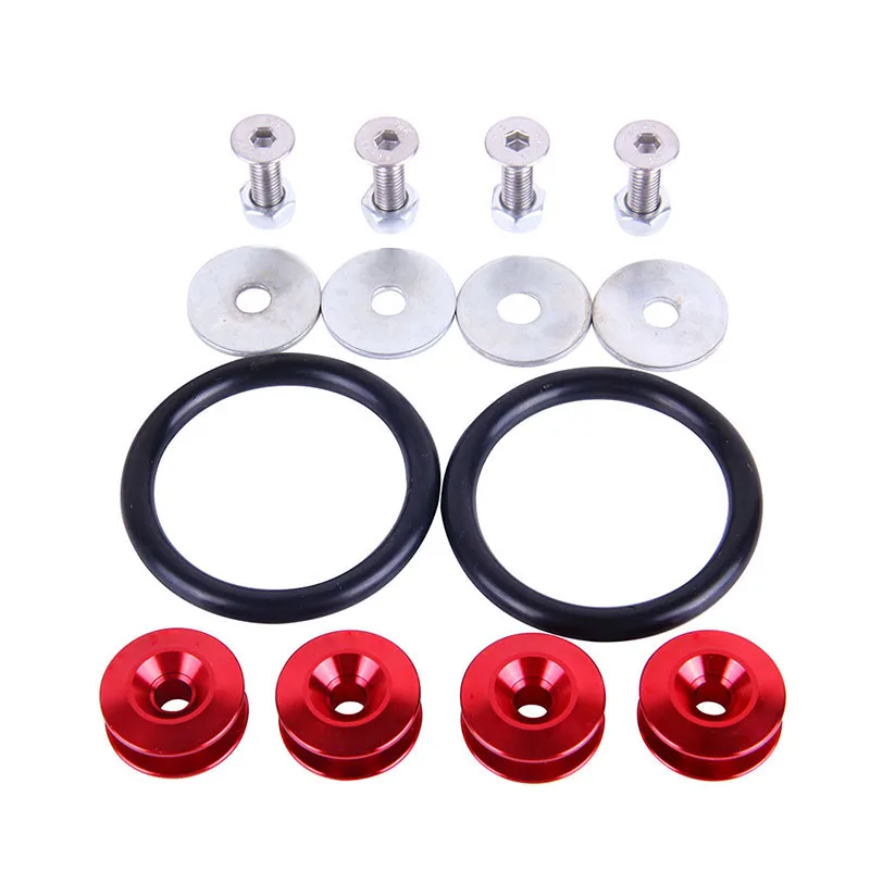 Высококачественный алюминиевый сплав + резиновый болт на петле багажника кольцо