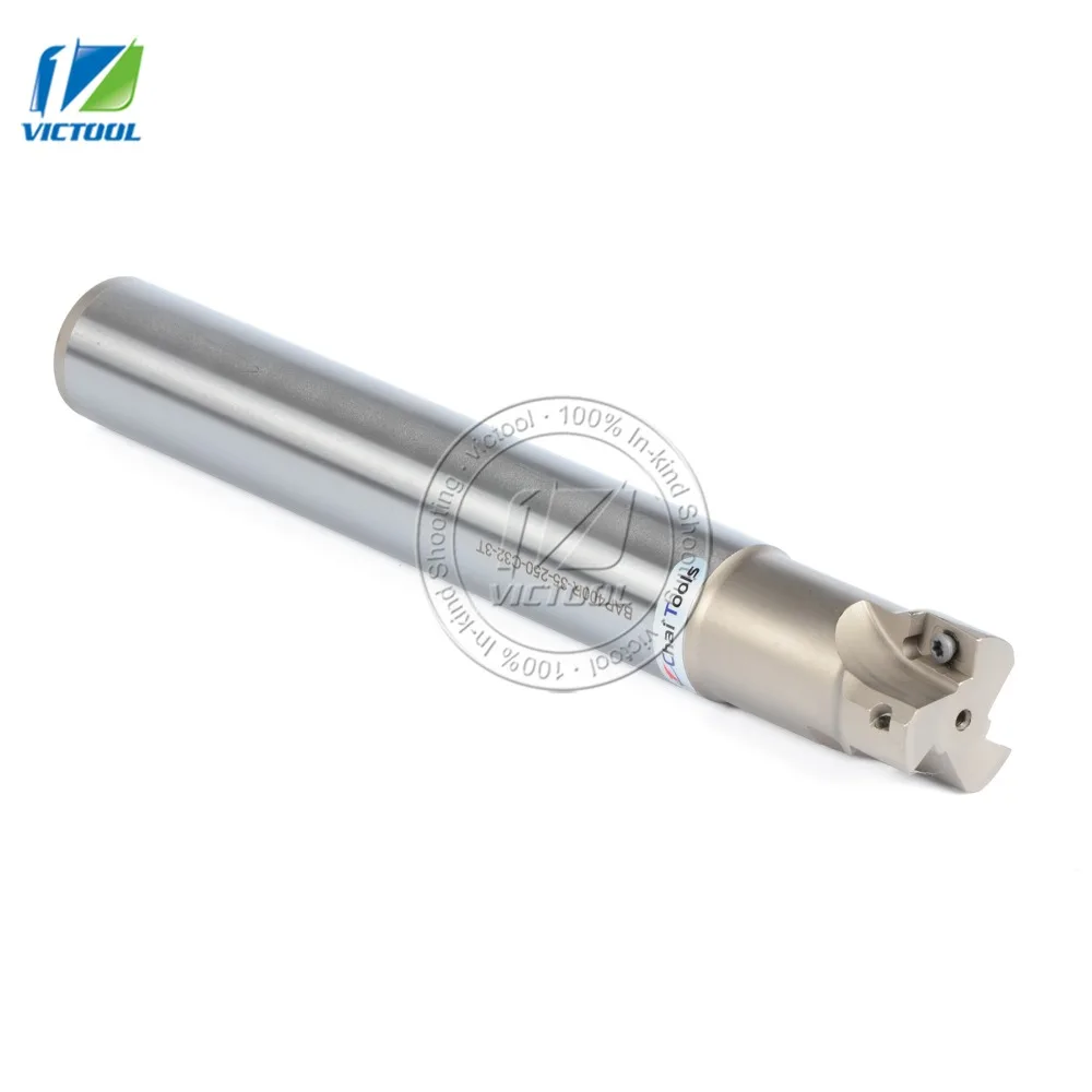 Индексируемые фрезерные инструменты BAP400R * 35*250 C32 3T карбидный фрезерный