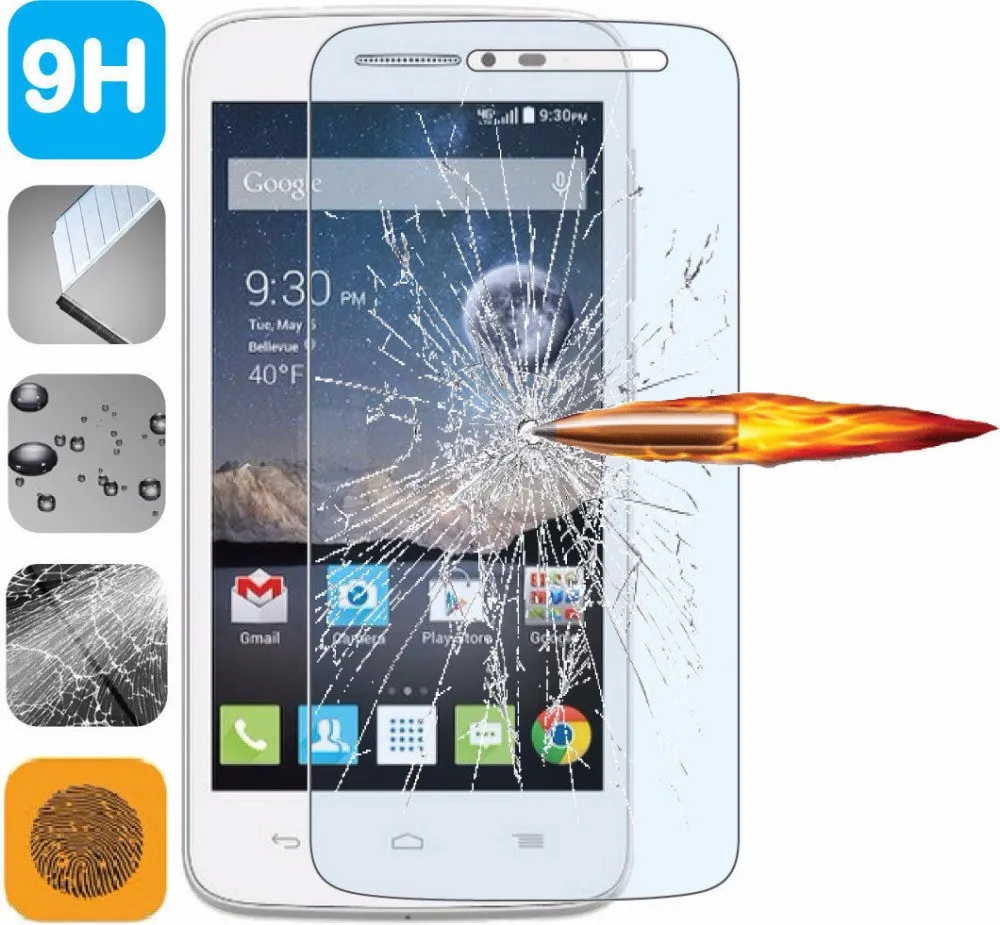 Закаленное стекло протектор экрана для Alcatel One Touch Pop 3 5 5025D pop4 Idol POP4 5051 Pixi 4 0 5010 Pixi3