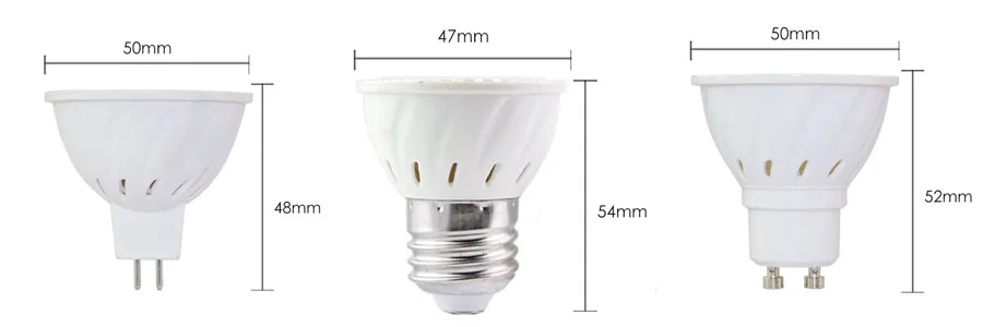 1 шт. 4 Вт 6 8 ампулы светодиодный MR16 GU10 E27 Прожектор Лампа 110 В 220 48 60 80 s SMD 2835 Чип