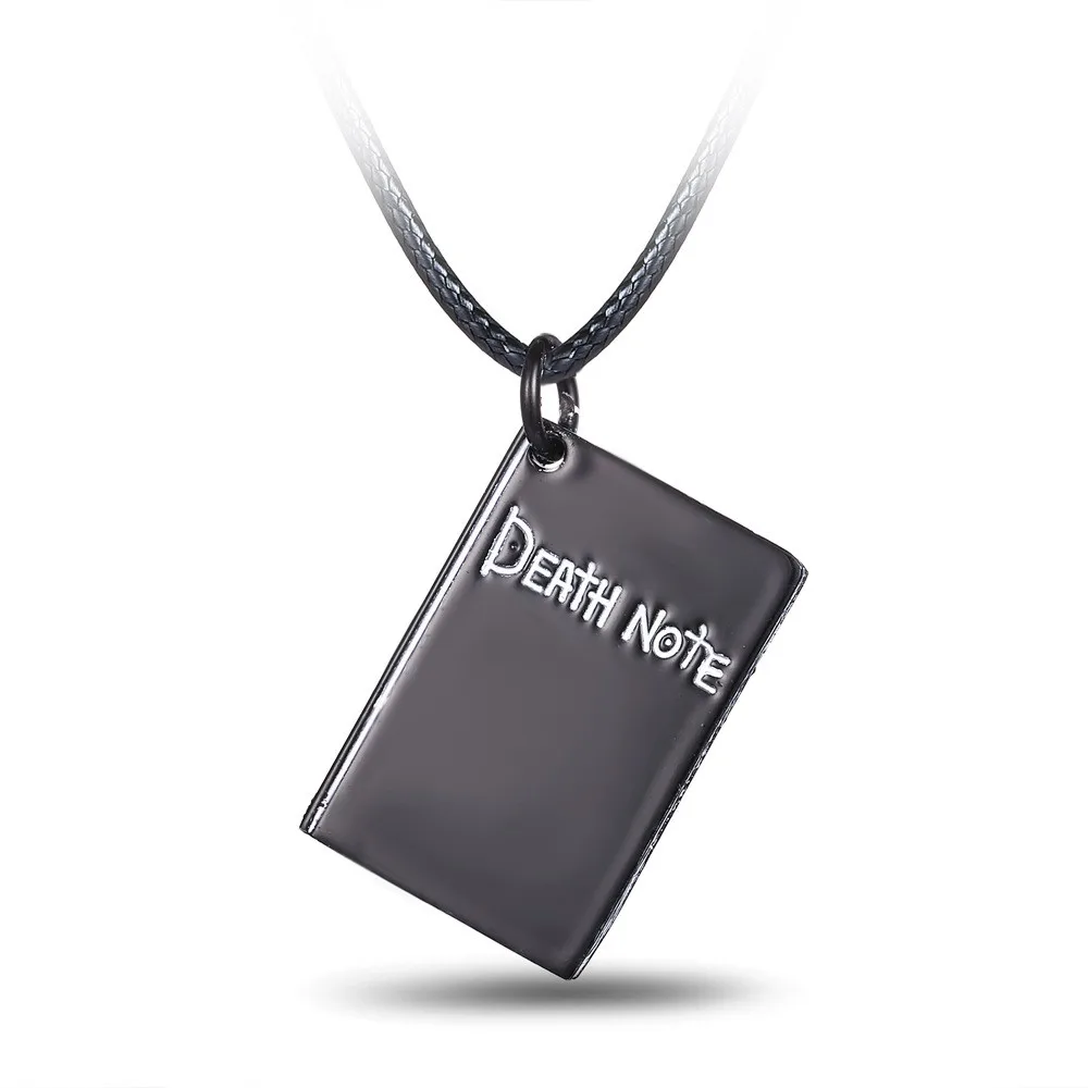 Новые ювелирные изделия аниме Death Note Цепочки и ожерелья один l Логотип Подвеска Косплэй колье воротник брелок Для мужчин Для женщин подарок аксессуар рисунок