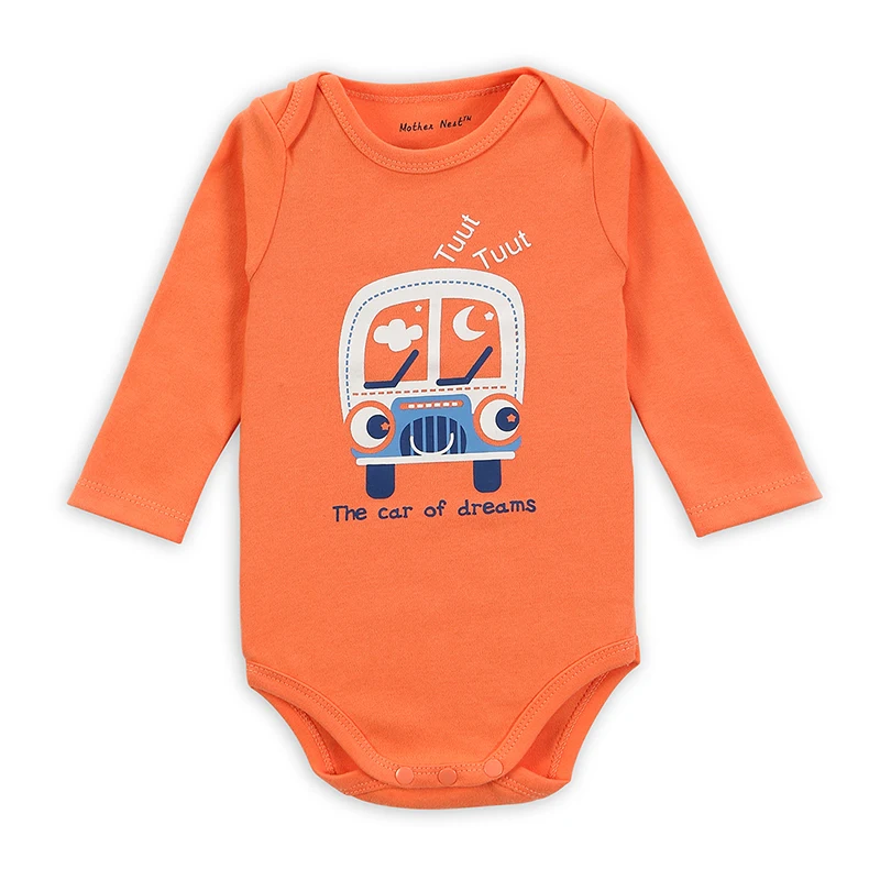 Новинка 2017 осенняя одежда для малышей хлопковые детские комбинезоны с длинными