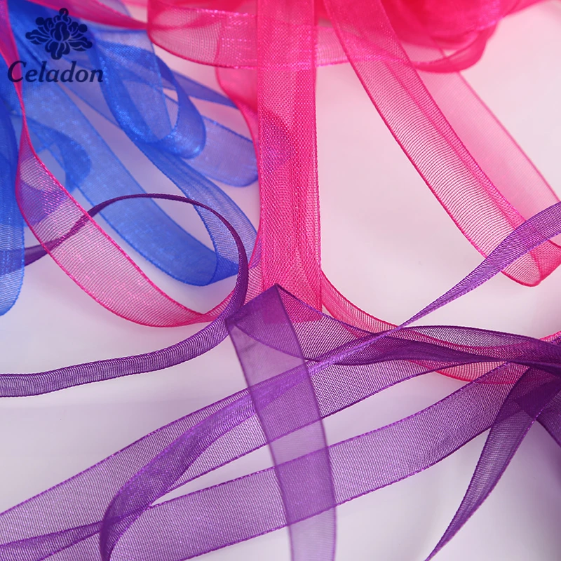 Лента из органзы 10 мм 20 ярдов/партия|organza ribbon|ribbon for weddingribbon ribbon |