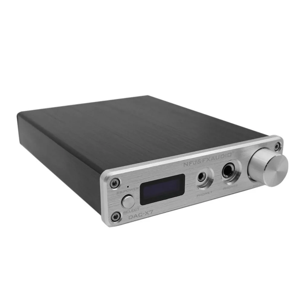 DAC X7 XMOS AK4490EQ USB декодер HiFi аудио наушники усилитель DSD256 OPA2604 TPA6120