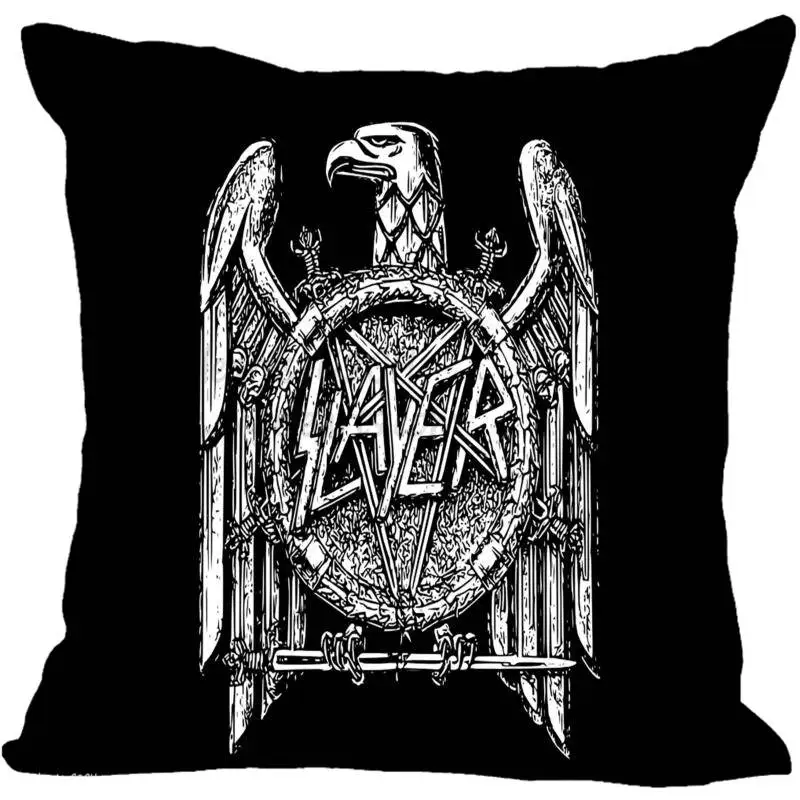 Заказная квадратная наволочка Slayer на заказ Чехол для подушки на молнии 40x40,45x45 см(с одной стороны - Цвет: Pillowcase 16