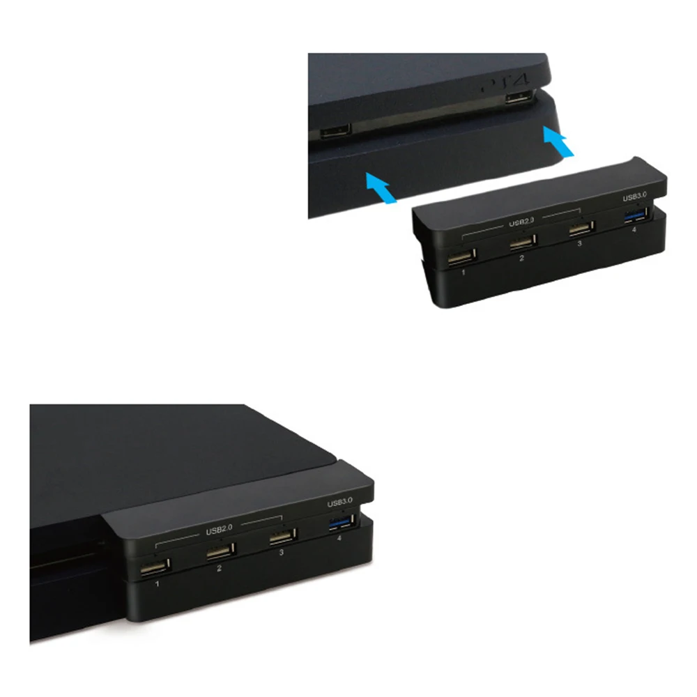 Usb-хаб 3,0 Супер скорость 4 порта беспроводной Мульти USB 3,0 2,0 концентратор для PS4 тонкий хаб USB разветвитель Hab адаптер для sony playstation 4