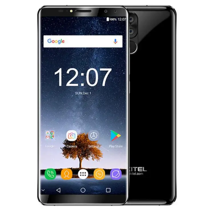 OUKITEL K6 Face ID Helio P23 6 0 "дюймовый 18:9 FHD MT6763 Octa Core мобильный телефон 21MP 4 Камера Android 7 1