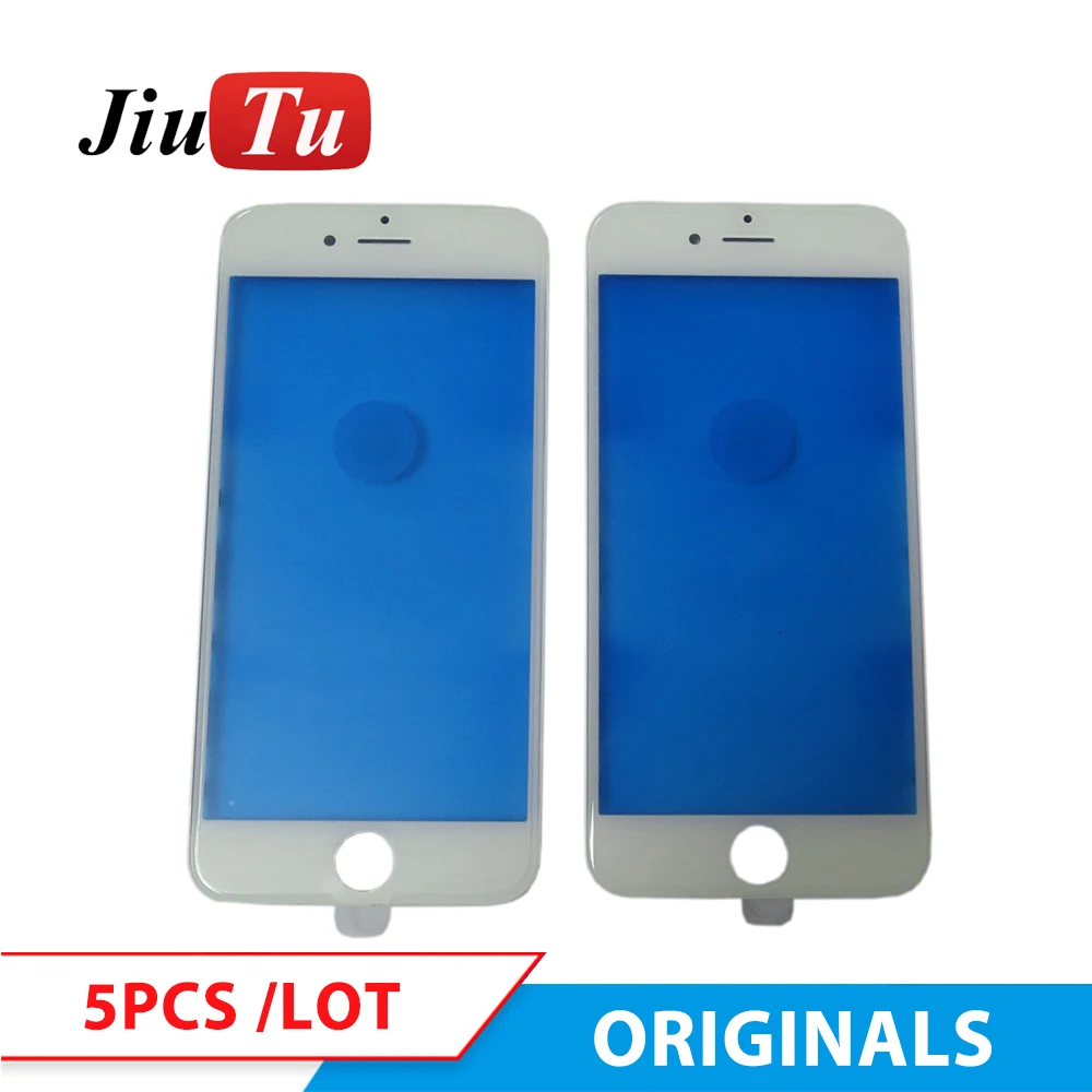5 шт./партия A + качество для iPhone 6s Plus внешнее стекло со средней рамкой рамка