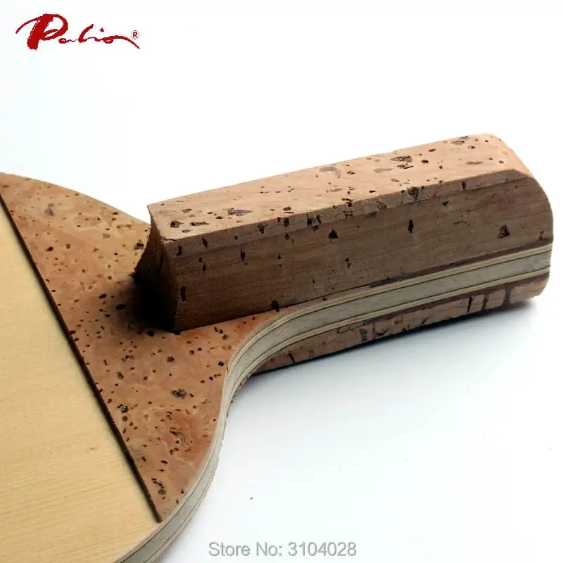 Pаспродажа Палио официальный 8603 лезвие для настольного тенниса Ti Carbon Cypress Wood JS Японский Penhold Fast Attack с петлей, Высокопрочное лезвие