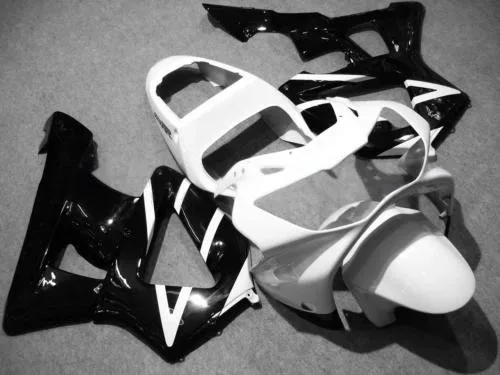 

L36-Injection mold Fairing Kit for CBR900RR 929 00 01 CBR 900RR CBR900 RR 2000 2001 ABS Black white Fairings set