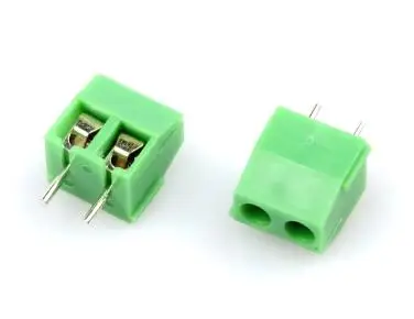 10 шт./лот KF3.96 3P 2P KF396 KF350 винт 2Pin 3Pin 3 96 мм прямой контакт PCB блок синий|Соединители| |