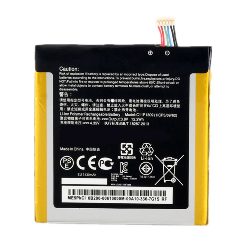 7XINbox 12.2Wh 3 8 V C11P1309 Аккумулятор для ноутбука ASUS Fonepad Note 6 FHD6 ME560CG 1ICP5/69/62 Tablet Series |