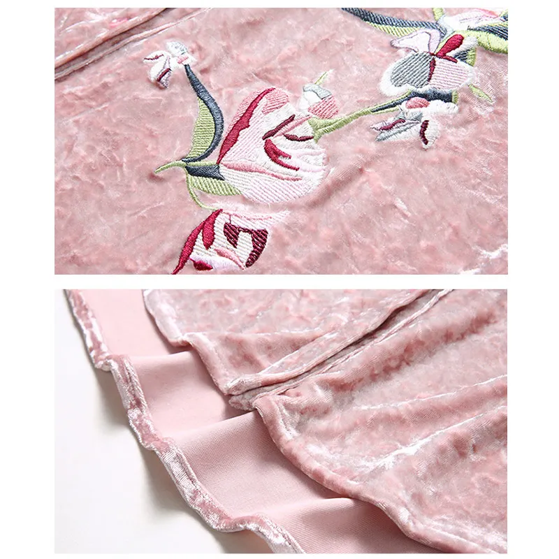 Женская Вельветовая рубашка Willstage офисная блузка с длинным рукавом и цветочной