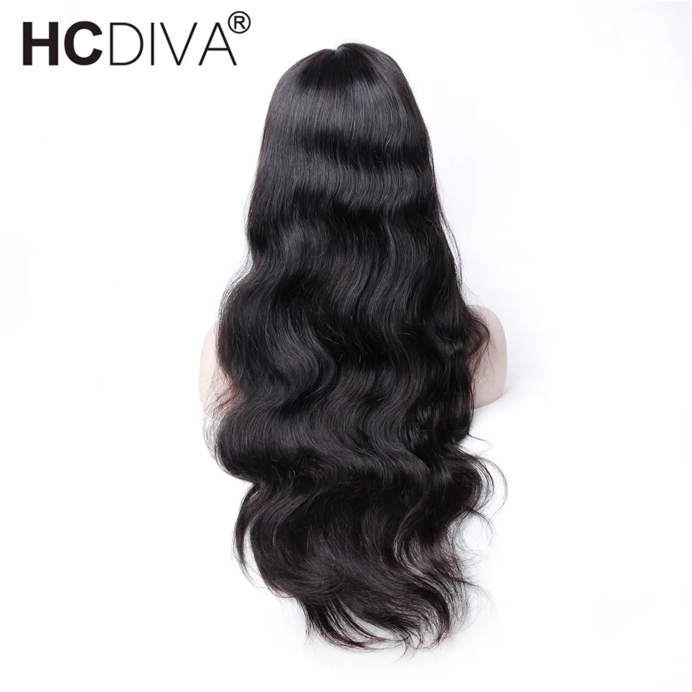 360 волнистые человеческие парики для волос женщин предварительно сорванные 150% - Фото №1