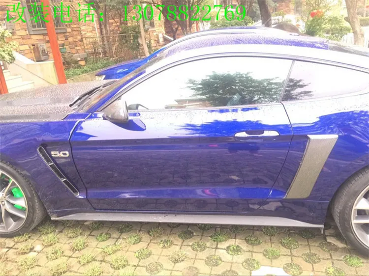 Подходит для Ford 15-17 Mustang модифицированный Roush Routh углеродное волокно задний тюйер