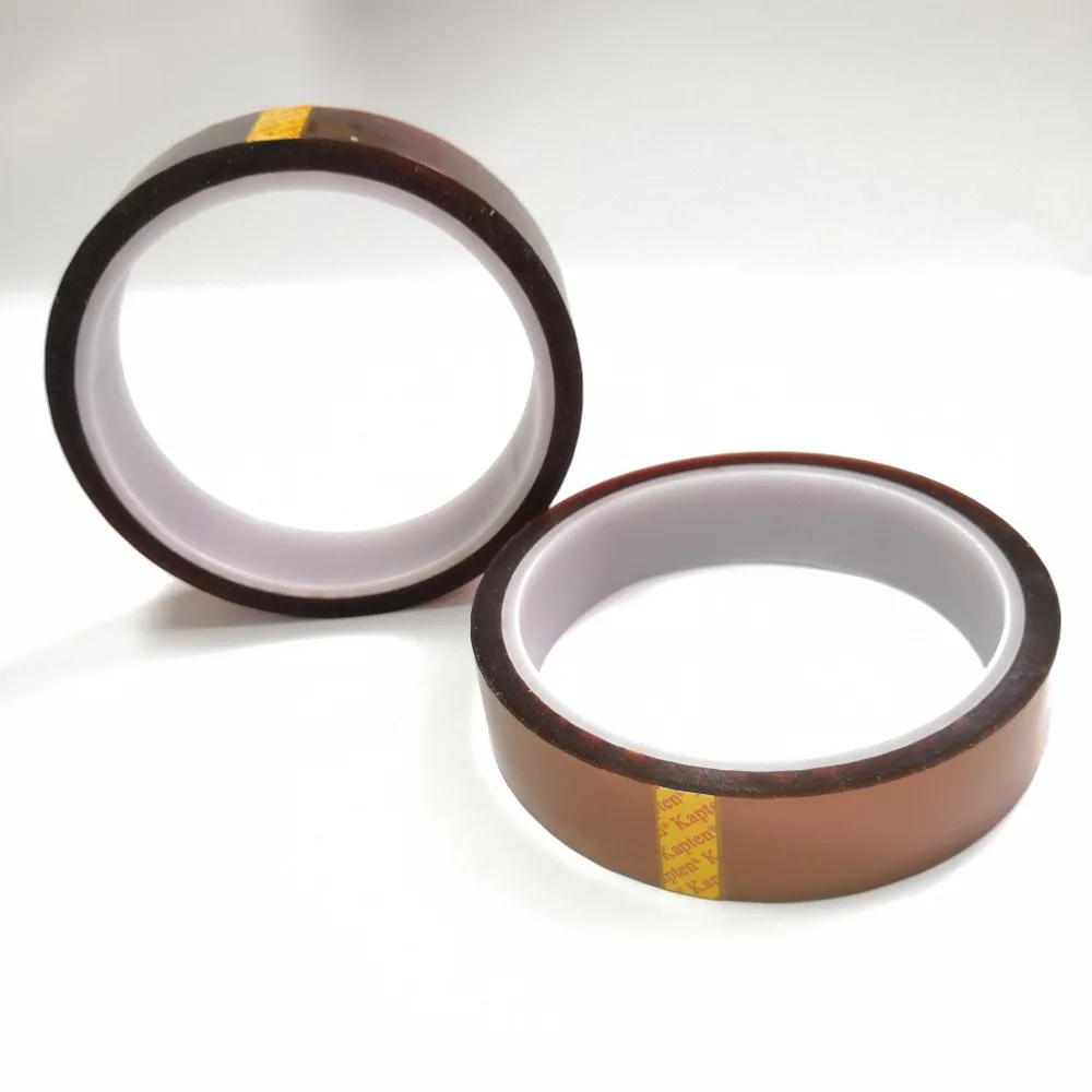 1 roll /lot 10mm width High Temperature Polyimide Silicone Tape 280ɼ Heat Resistant Insulation Film Adhesive | Электроника