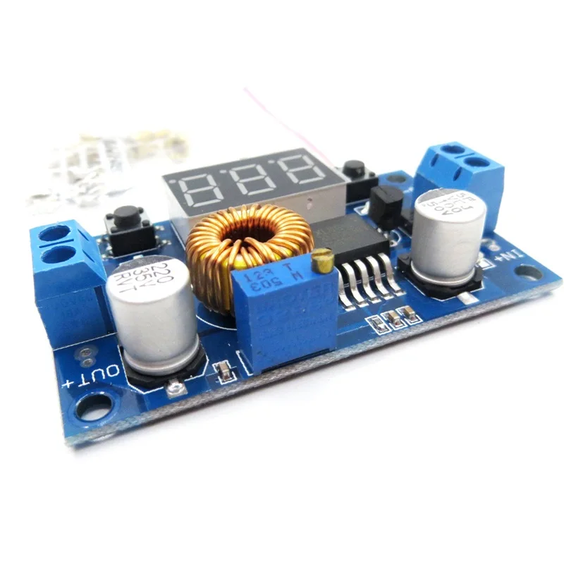 

5A 75W XL4015 DC-DC Converter Adjustable Step-Down Module 4.0-38V to 1.25V-36V DIY Adjustable Power Supply