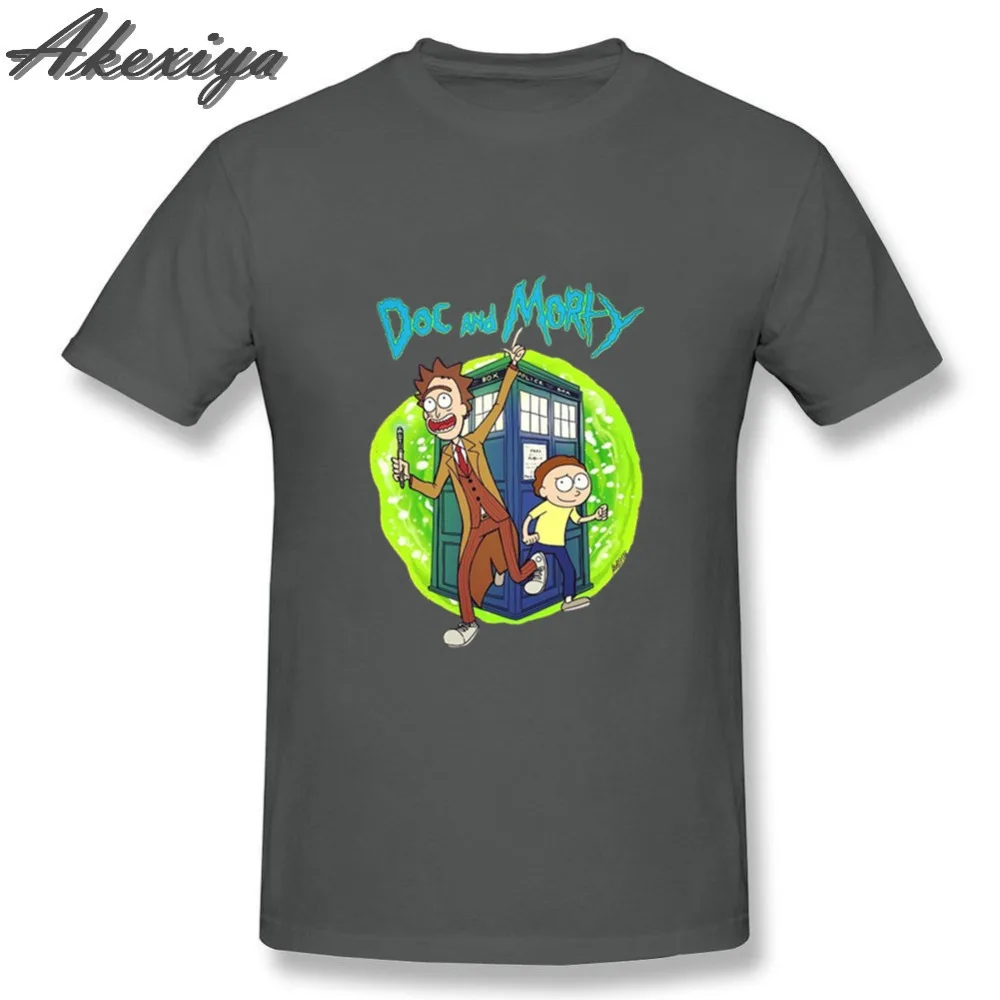 2019 Men's Fashion Summer Ricky And Morty T-Shirt Men Casual Tops Funny Cotton Printed Hipster Style Cool Tees Short sleeve | Мужская
