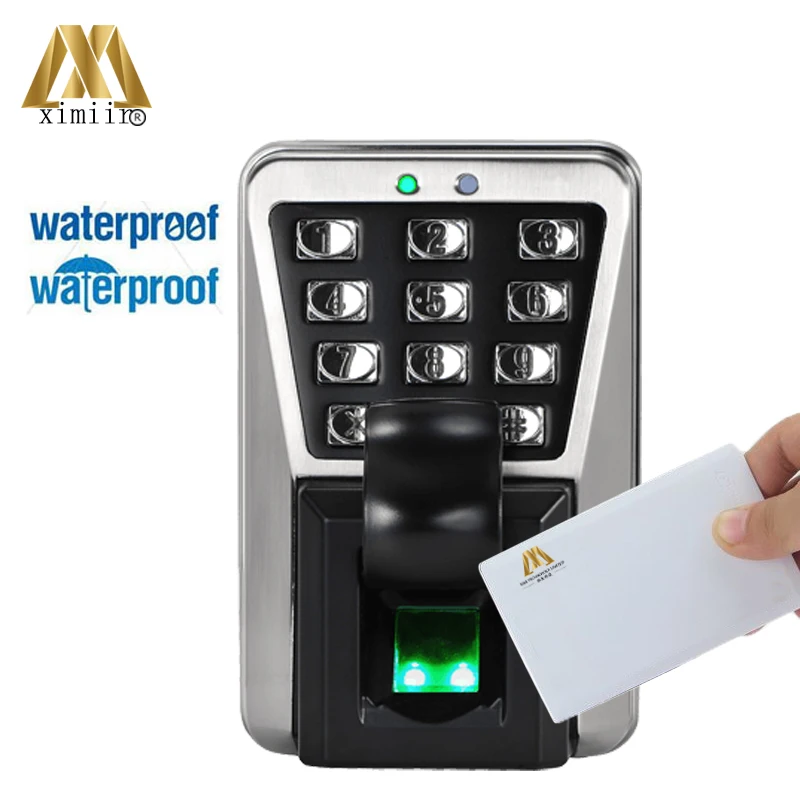 

Waterproof Biometric Fingerprint Access Control MA500 Door Security System With 13.56MHz MF IC Card Door Controller