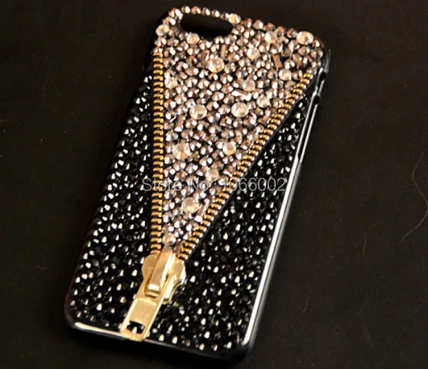 Hot 3D Zipper Zip Crystal Bling Capa Cases for Samsung Galaxy S10e S8 S9 S10 Plus Note 10 9 8 S7 Edge Fundas |