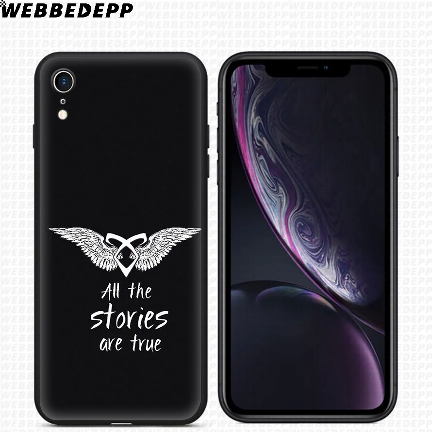 Мягкий силиконовый чехол WEBBEDEPP Shadowhunters для iPhone 11 Pro Xr Xs Max X или 10 8 7 6 6S Plus 5 5S SE Case |
