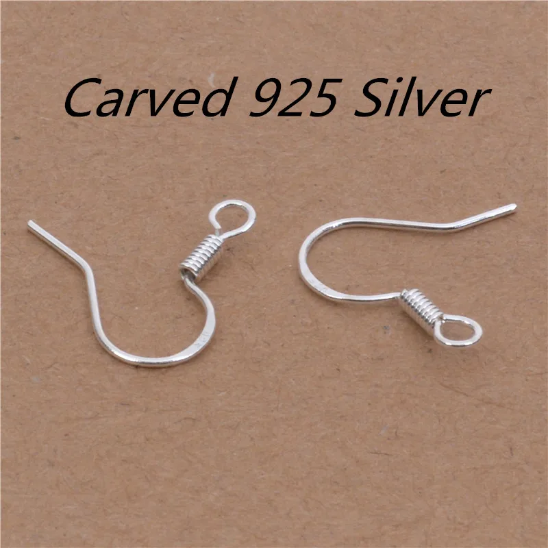 

Серьги из серебра 925 пробы, 4 цвета, 50 шт./лот