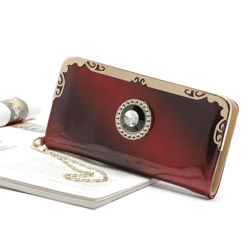 Новинка весны 2018 яркие женские кошельки и модные бумажники из искусственной кожи