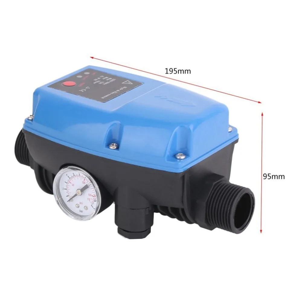 SKD-5 Electronic Water Pump Pressure Control Professional Automatic Pressure Control Switch With Pressure Gauge