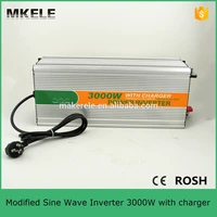 MKM3000-121G-C modified sine power inverter 3000 watt inverter ac 120v dc12v converter inverter for home use with charger