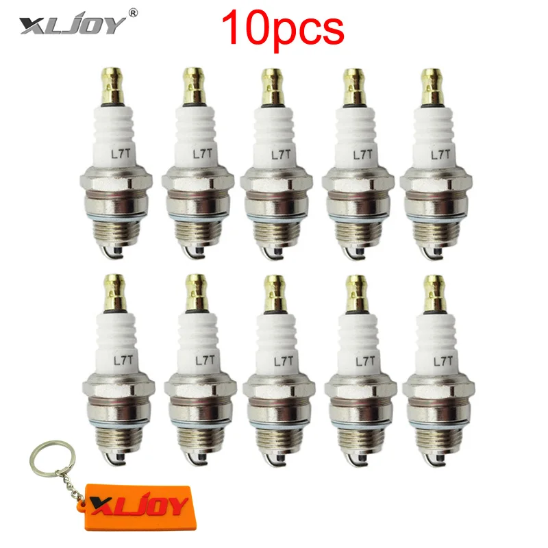 XLJOY 10 шт. L7T Свеча зажигания для STIHL TS400 TS410 TS420 TS460 017 018 021 023 025 MS180 MS170 MS210 MS230 MS250 цепная