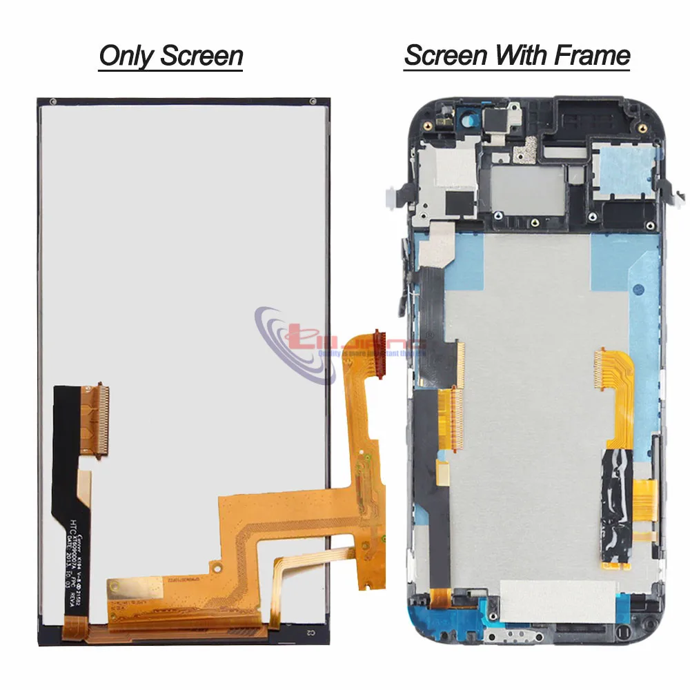 Оригинальный ЖК дисплей для HTC ONE M8 831c сенсорный экран дигитайзер с рамкой в сборе