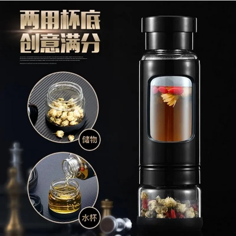 Горячая Распродажа 2017 стеклянная бутылка для воды 430 мл высокопрочная подкладка