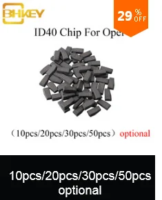 BHKEY 10X 20X 30X 50X транспондерный чип ID46 PCF7936 для Honda hyundai Kia Mitsubishi Nissan Citroen peugeot