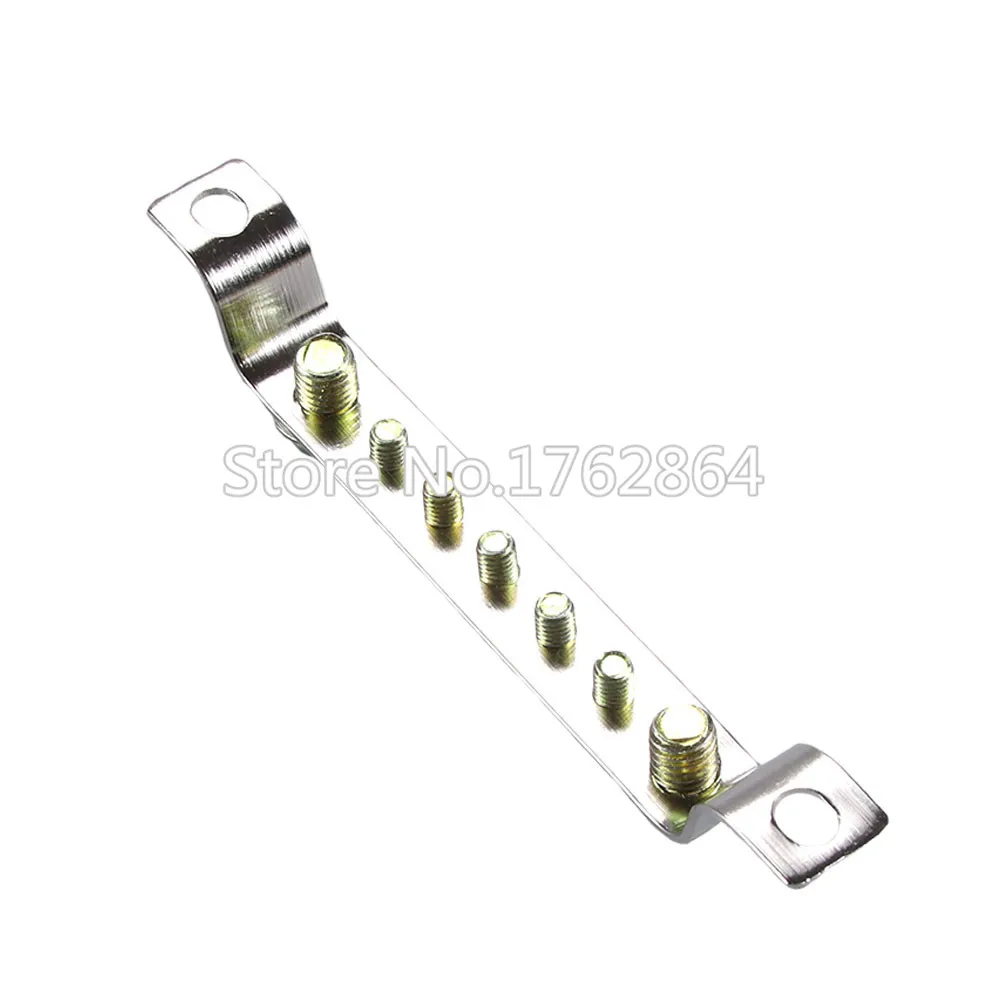 Одна штука Медный патруль заземления 1.5*15-5/7/10 отверстие терминал нулевого ряда на землю.