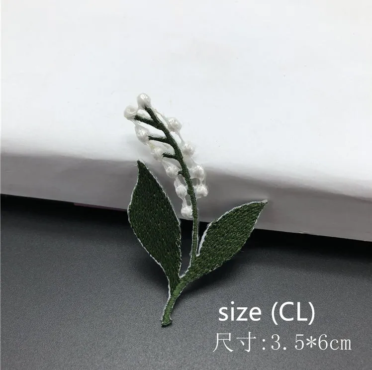 New arrival 20 pcs popular plant Embroidered patches iron on Jeans coat tshirt bag dress decor repair Motif accessory diy | Дом и сад