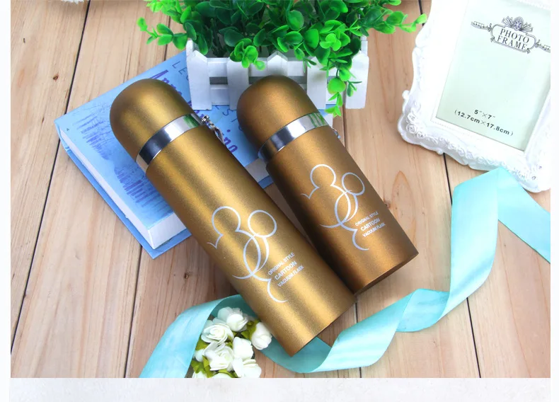 1 шт. термос с Микки Маусом из нержавеющей стали|travel vacuum flask|vacuum flaskgarrafa termica |