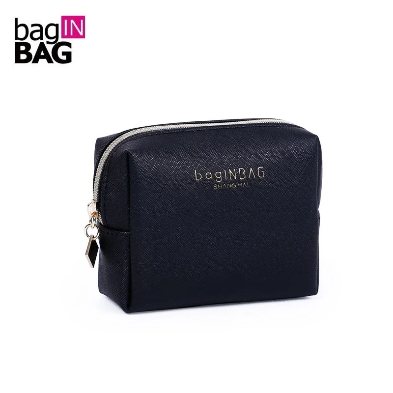 Модная миниатюрная сумка для хранения гигиенических салфеток черная Маленькая