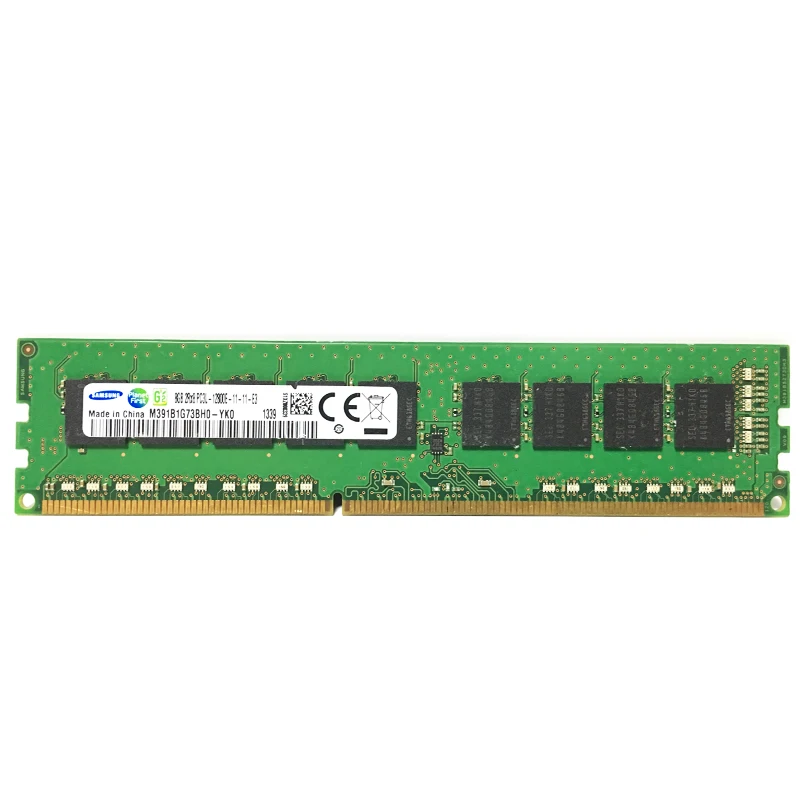 Samsung 2GB 8GB 4GB ECC DDR3 PC3 12800E 14900E 1600MHZ 1333Mhz 1866Mhz Память для настольного сервера 1600 1866 1333 MHZ 8G оперативная Память DIMM