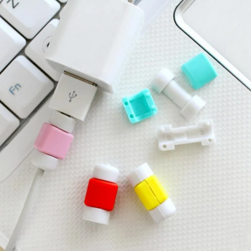 Чехол органайзер для кабеля USB Iphone 4 4s 5 5s 5c 6 6s 7 Plus|cabo organizador|headphone cord windercable protector |