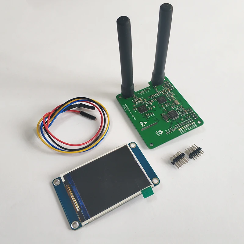 MMDVM дуплекс RX TX UHF VHF hotspot с TFT OLED экраном Поддержка P25 DMR YSF NXDN слот 1 + 2 для Raspberry